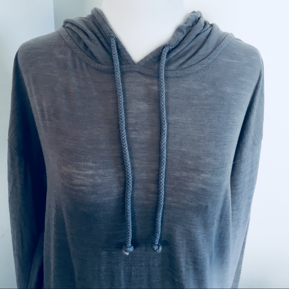 Threads 4 Thought Gray Hoodie Hooded Sweatshirt